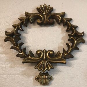 Brass door knocker